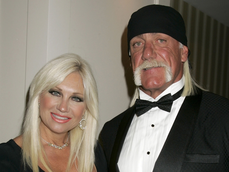 Hulk Hogan and his wife Linda