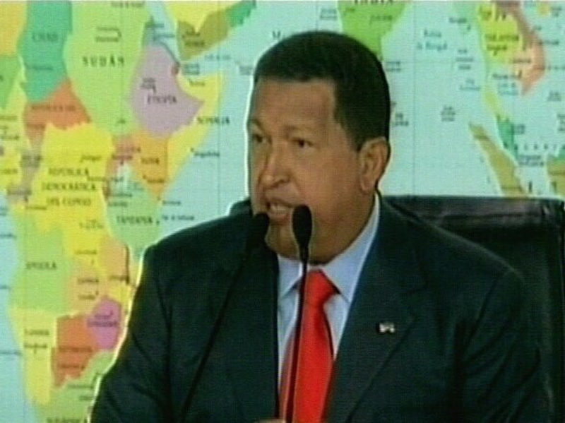 Hugo Chavez - Organising recovery mission