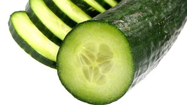 Dunbrody cucumber pickle with rocket