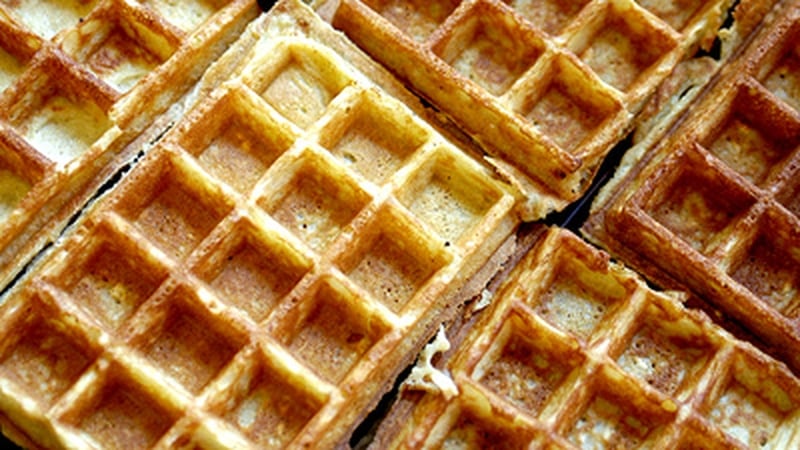 A delicious breakfast treat.