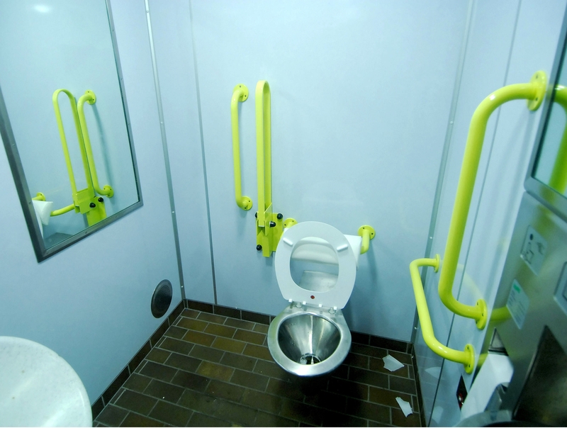 Toilet Text - Public London toilets like this one are just a text message away