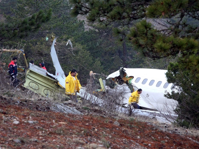 Turkey - No survivors from air crash