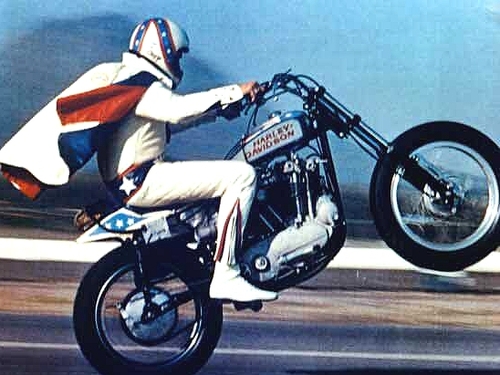 'Evel' Knievel - Daredevil stuntman