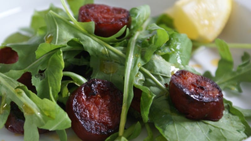 Chorizo and Rocket Salad: Ray D'Arcy