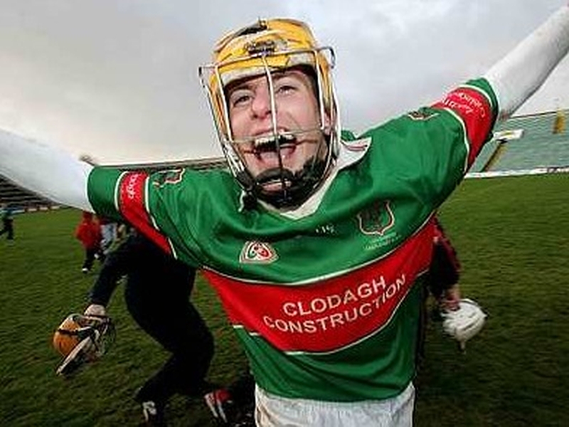Evan Sweeney after Loughmore claimed the Munster club crown