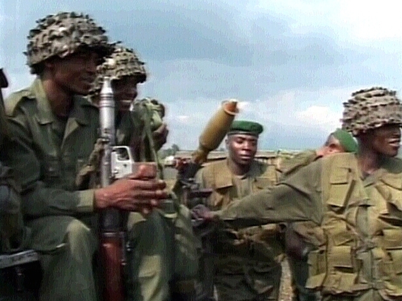 Troops in DRC - Government forces being pushed back