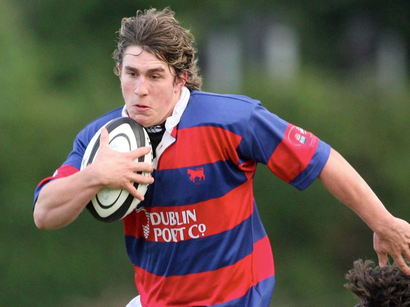Clontarf's Ian Keatley touched down in the second half