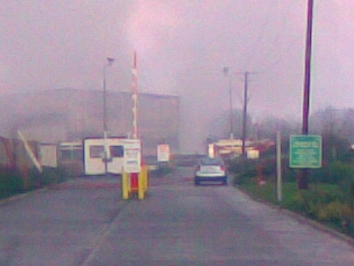 Drumlish - Fire at recycling centre