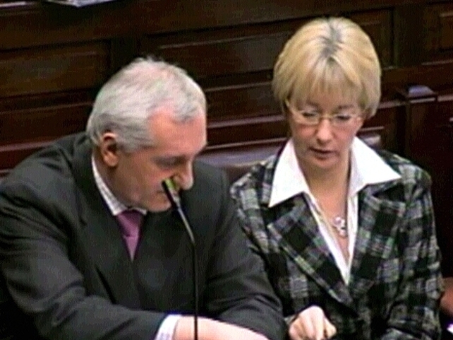 With Minister for Education Mary Hanafin December 2007