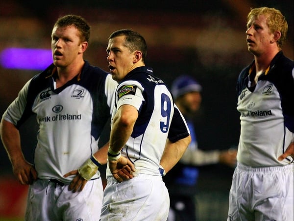 Leinster players come to terms with yet another defeat in the Scottish capital
