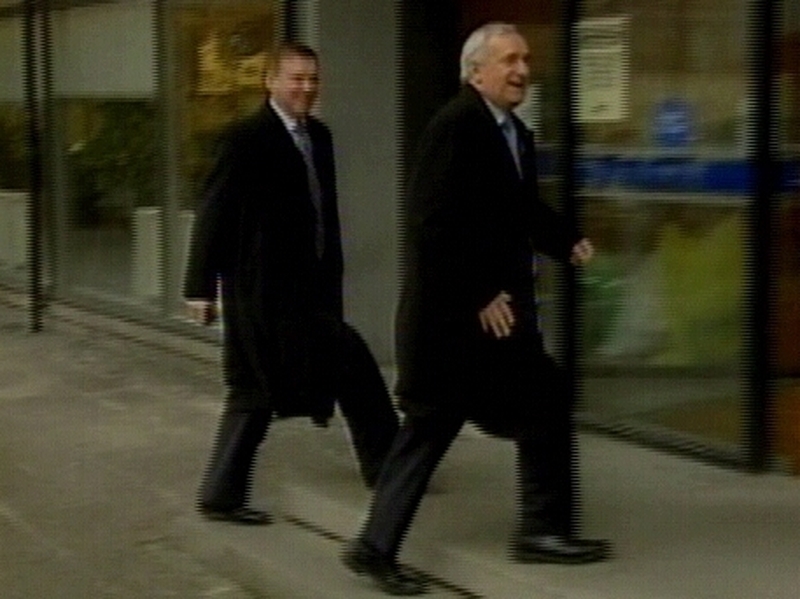 Bertie Ahern - Gave evidence at the Mahon Tribunal