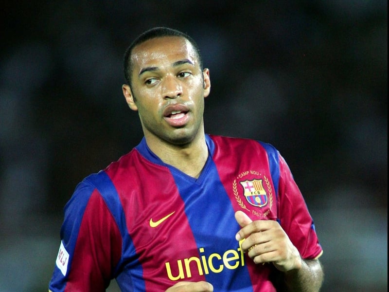 Thierry Henry was determined to join Spanish giants Barcelona