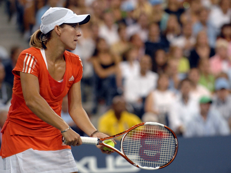 Justine Henin must have been struck by the relative ease with which compatriot Kim Clijsters captured the recent US Open