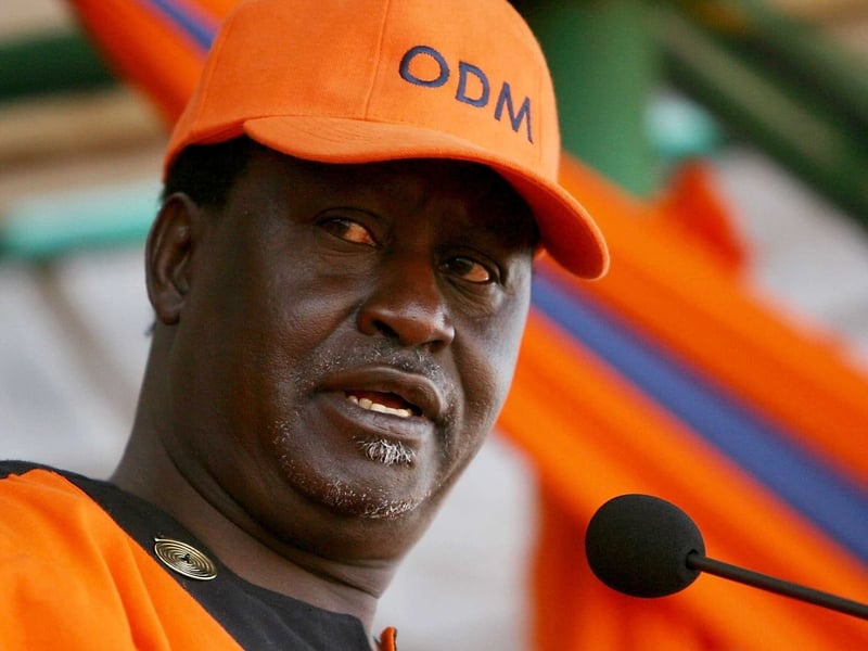 Raila Odinga - Ahead in vote