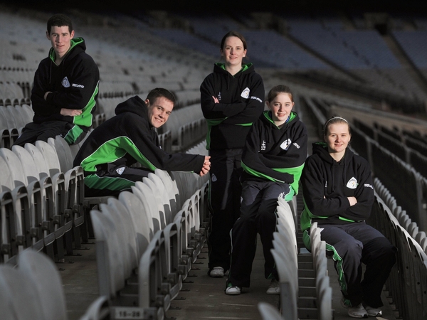 The junior Irish handball squad ahead of their trip to Arizona