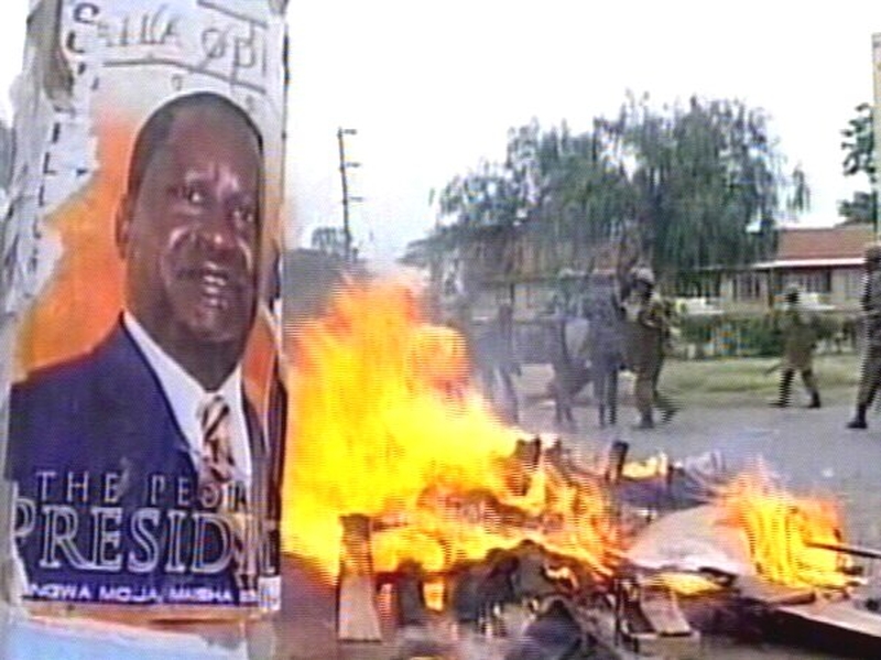 Kenya - Violence follows controversial election result