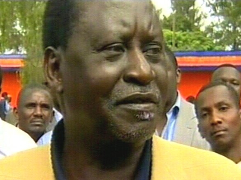 Raila Odinga - Odinga says talks a 'sideshow'