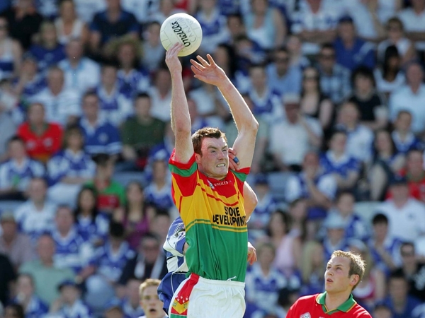 Thomas Walsh in action for Carlow during the 2006 Championship