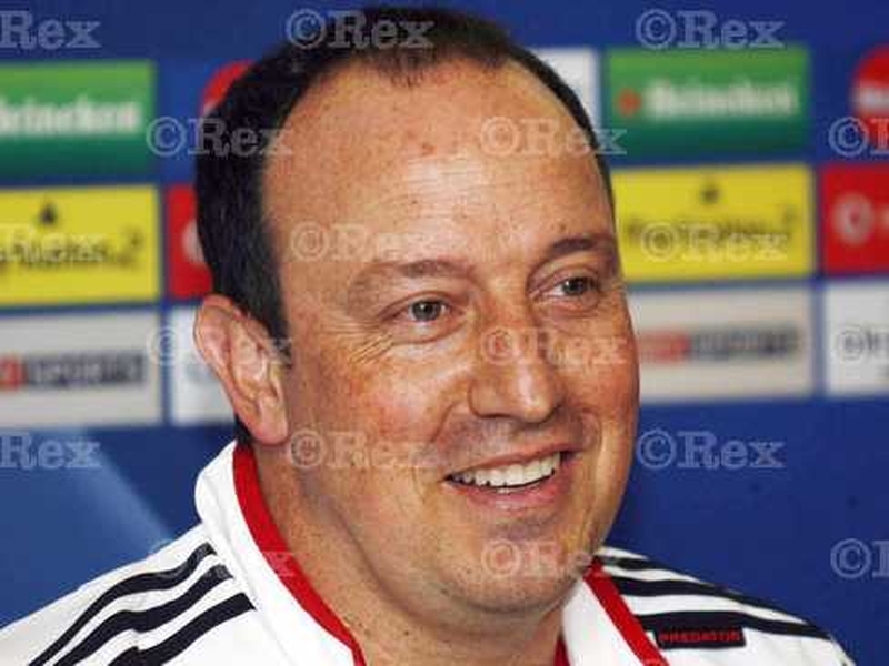 Rafa Benitez was all smiles after a convincing victory