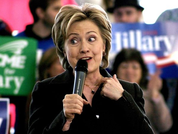 Hillary Clinton - Second in CNN poll