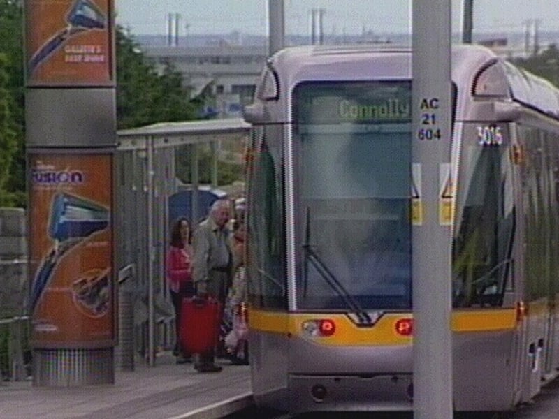 Luas - Man dies after collision with tram