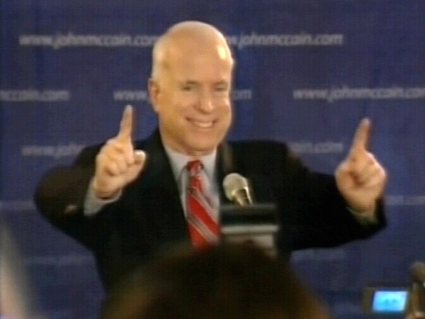 John McCain - Senator leads in Republican polls