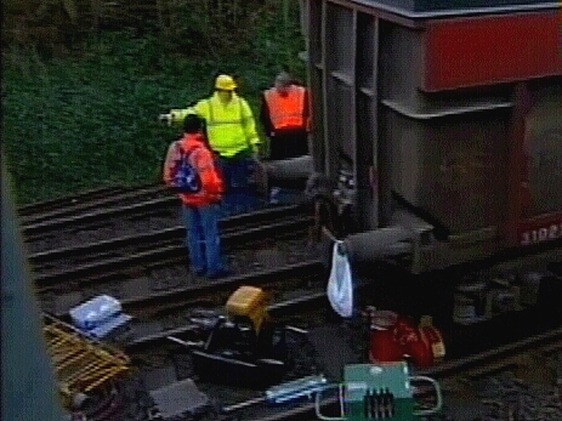 Hacketstown, Co Dublin - Derailment hit services