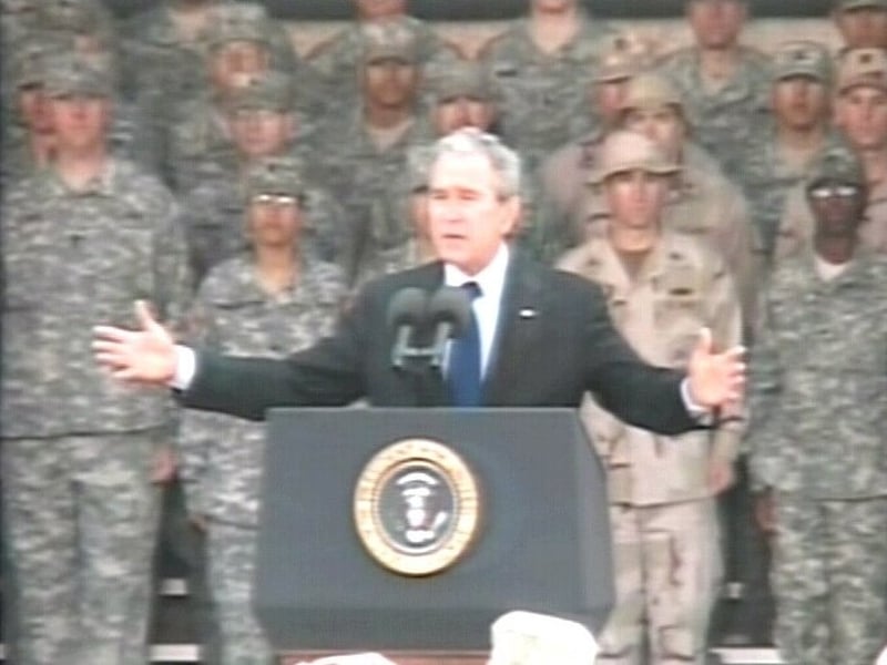 George W Bush - US forces have long-term engagment in Iraq