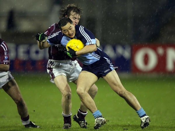Veteran Jason Sherlock contributed four points to the Dublin tally