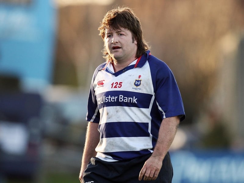Shane Byrne scored one of Blackrock's five tries