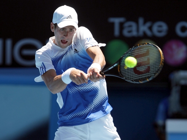 Novak Djokovic steam-rolled Roger Federer to book his place in the Australian Open final