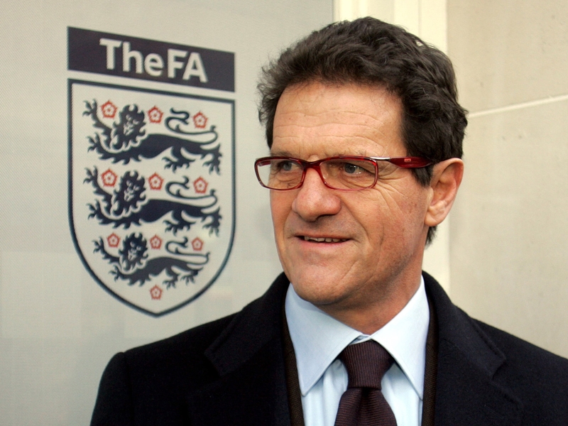 England boss Fabio Capello