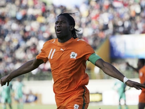 Didier Drogba's strike sealed the victory for Ivory Coast