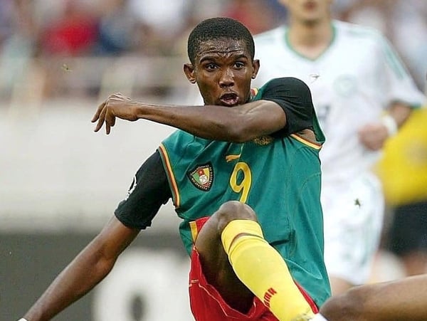 Samuel Eto'o was among the scorers for Cameroon
