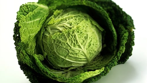 Bacon and Potato Cake with Cabbage Purée and Caper Mayonnaise: Thomas Haughton