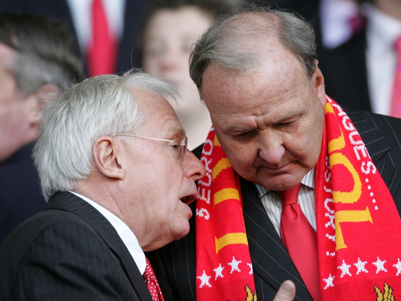 Tom Hicks and George Gillett are at loggerheads over the future of Liverpool