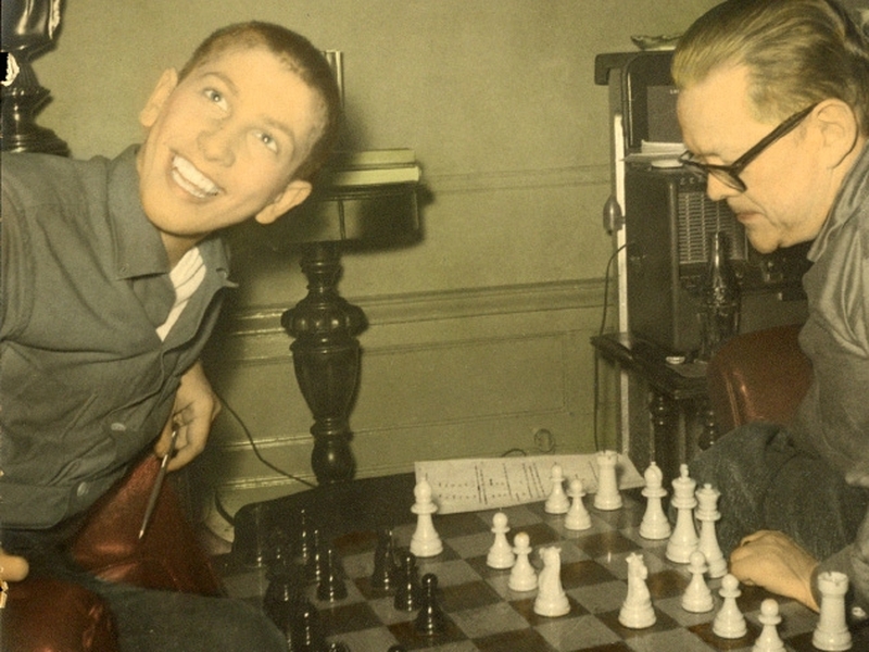 Bobby Fischer - Trained as a teenager with coach