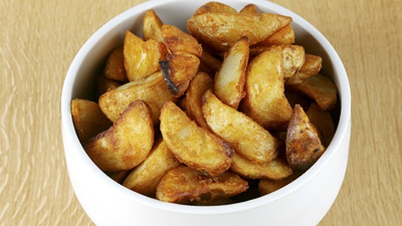 Tikka Potato Wedges and Dip