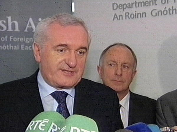 Bertie Ahern - Public satisfaction decreases