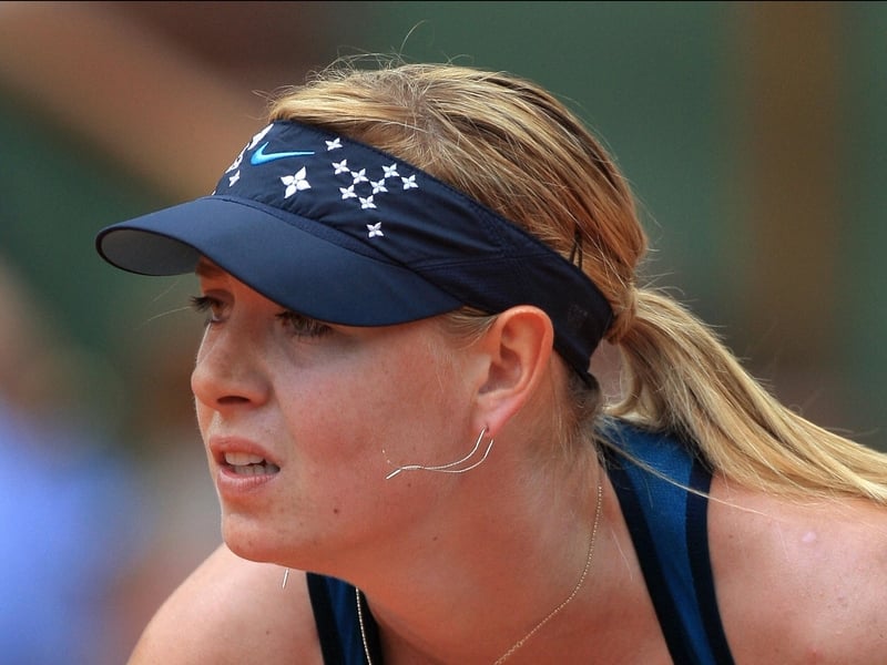 Maria Sharapova will meet Italy's Karin Knapp in the next round