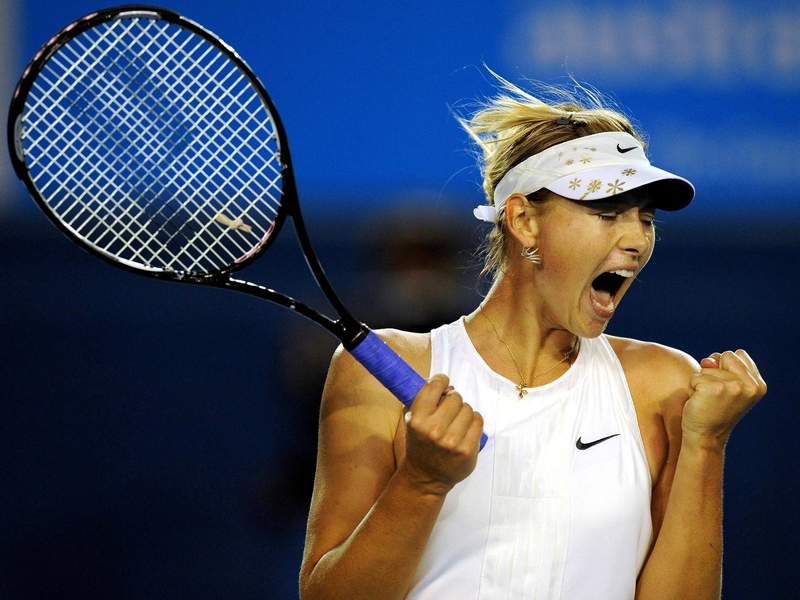 Maria Sharapova advised tournament officials of her decision earlier today