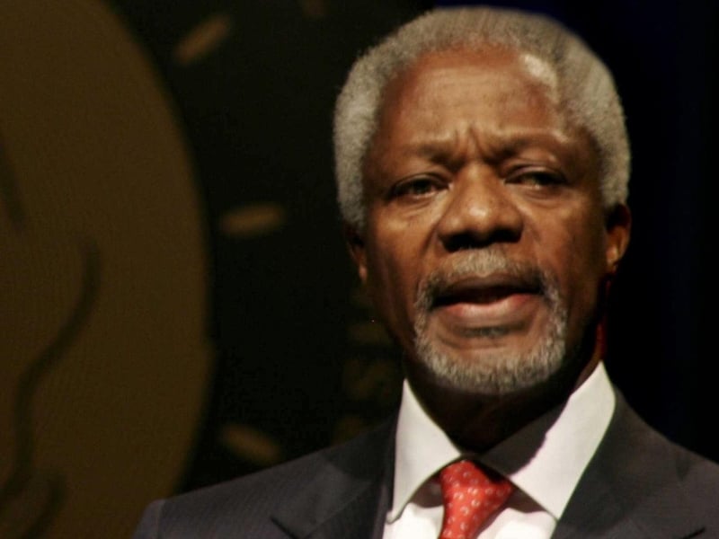 Kofi Annan - Visited Rift Valley
