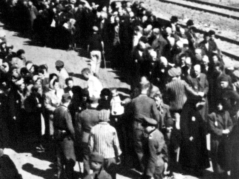 Holocaust - At least one million killed in Auschwitz