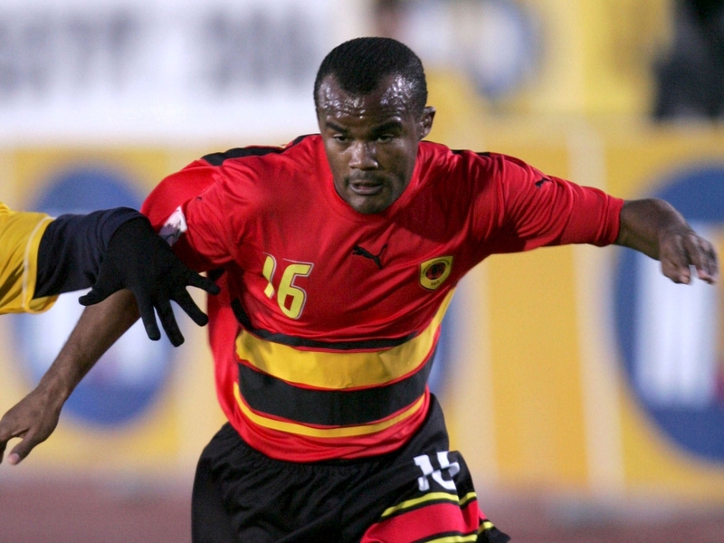 Amado Flavio's header sealed the win for Angola