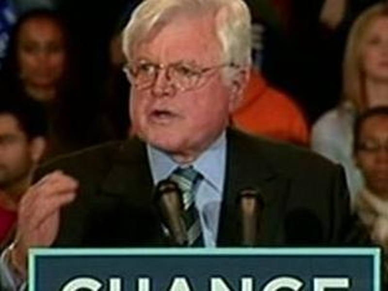 Ted Kennedy - Rushed to hospital