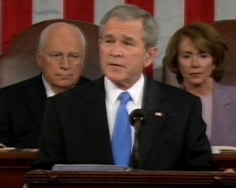 George W Bush - US president opts to have satellite shot down