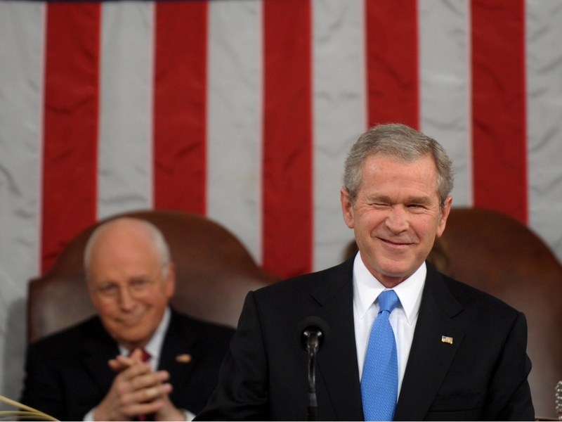 George W Bush - Again defends Iraq policy