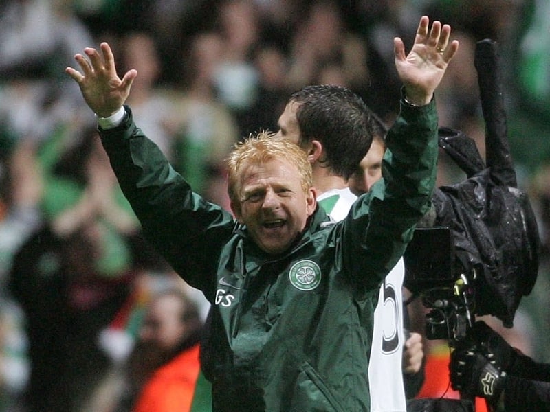 Gordon Strachan has brought Barry Robson to Celtic