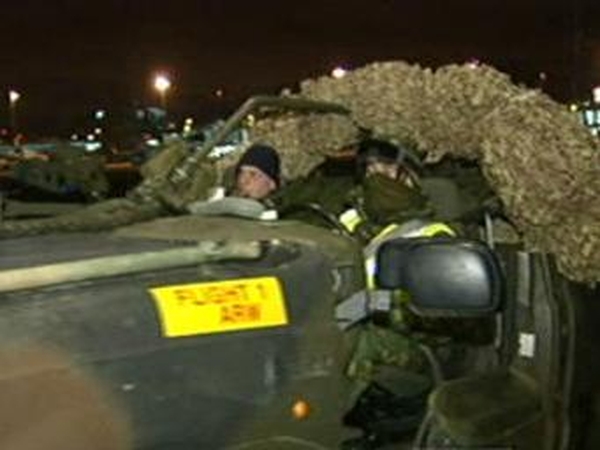 Army Rangers - 50 soldiers arrive in Chad