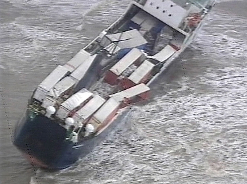 Riverdance - Ran aground off Blackpool
